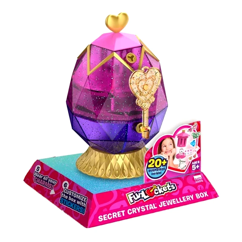 Funlockets Funlockets Mυστική Κρυστάλλινη Κοσμηματοθήκη Αυγό/10 (KD021220)