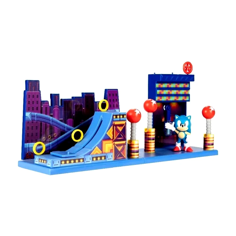 Jakks Pacific Πίστα Studiopolis Με Φιγούρα Sonic (JPA40692)