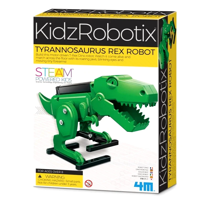 4m Toys Επιτραπέζιο Ρομποτ Τυραννόσαυρος Ρεξ (4M0617)