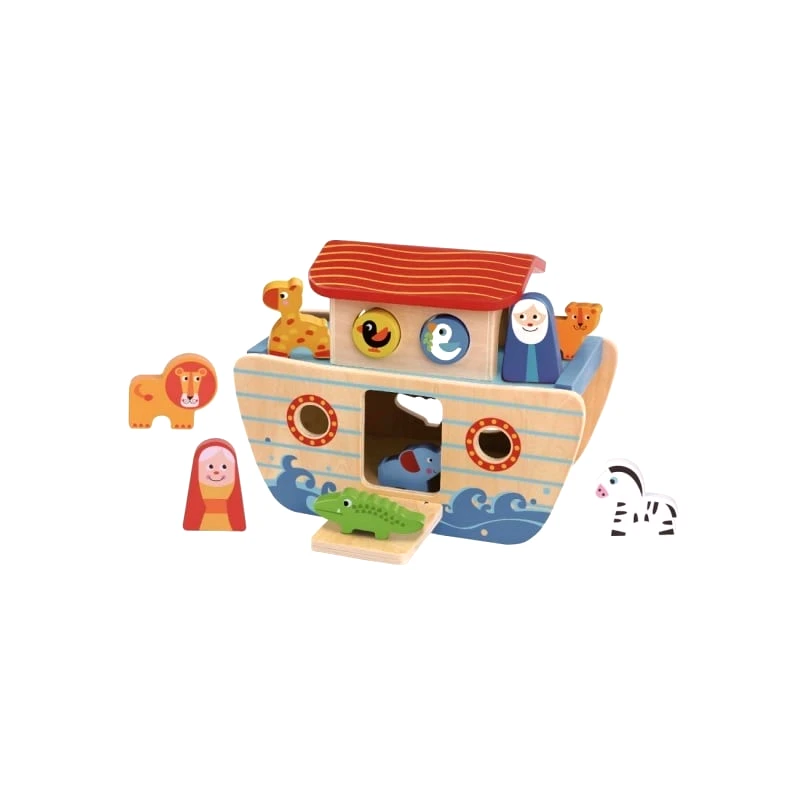 Tooky Toy Tooky Toy Ξυλινη Κιβωτος Του Νωε (TK487)