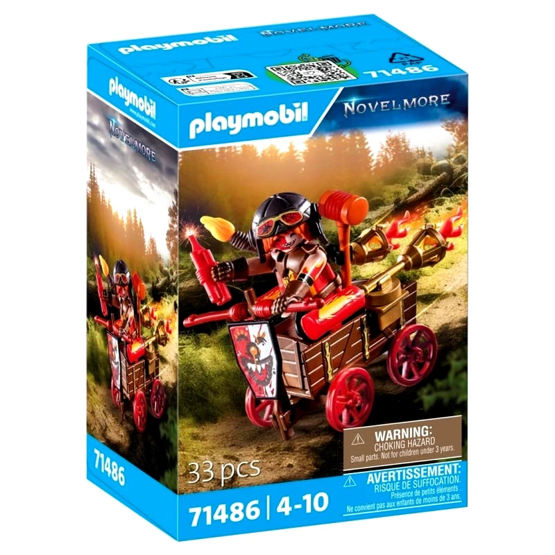 Playmobil Playmobil Ο Kahboom Με Το Αγωνιστικο Του Οχημα (71486)