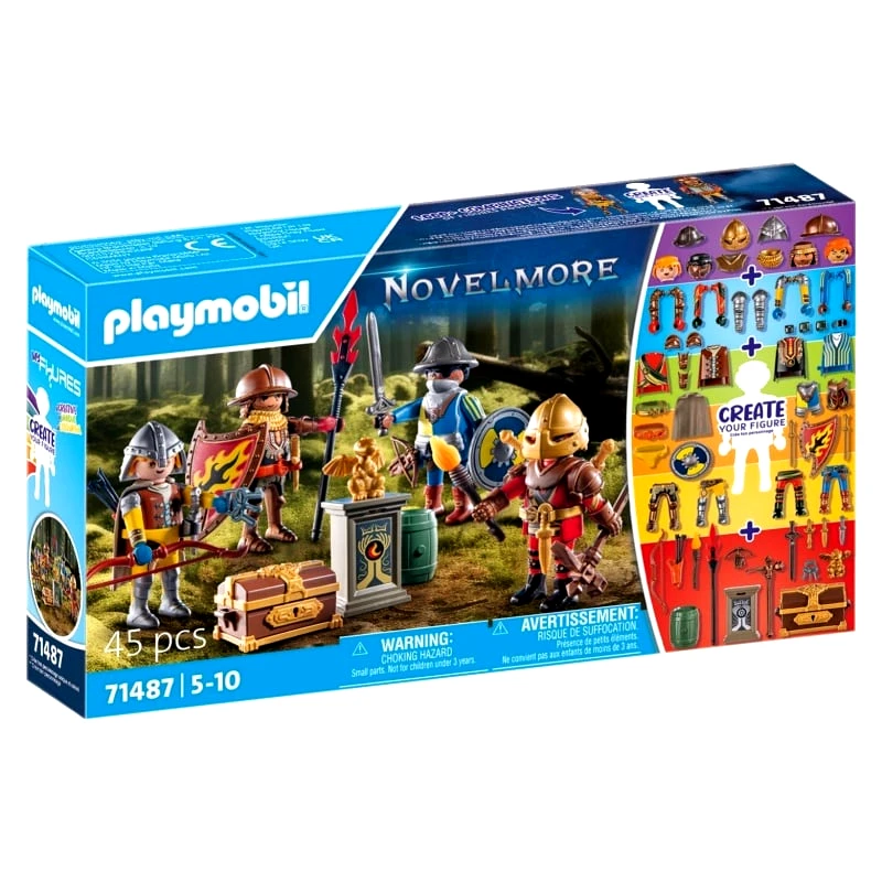 Playmobil Playmobil My Figures: Ιπποτες Του Novelmore (71487)