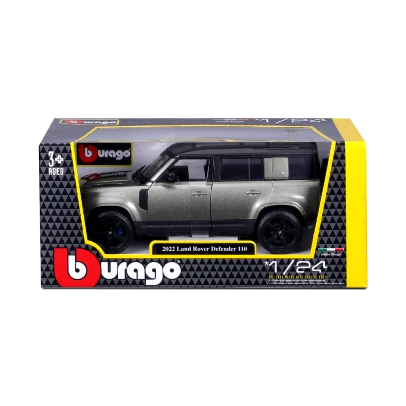 Bburago Bburago Land Rover Defender 2022 Green Metallic (18/21101 GREEN)