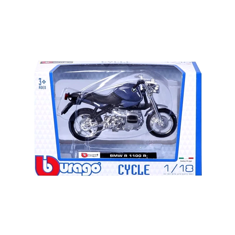 Bburago Bburago Μοτο 1:18 Moto Cycle - Διάφορα Σχέδια (18/51030)