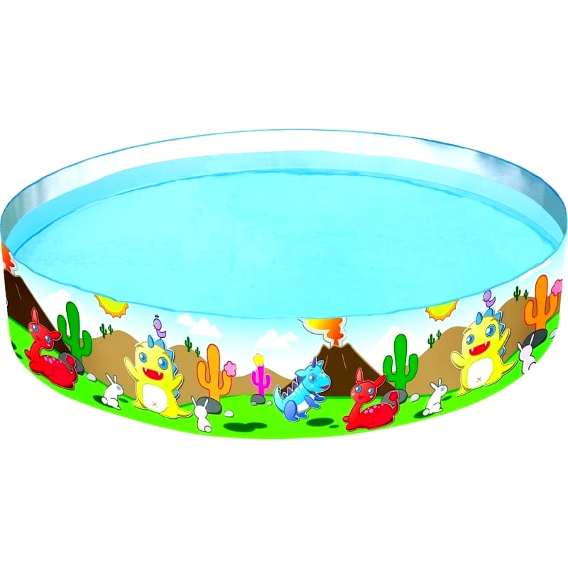 Bestway Πισίνα Bestway Dinosaurs Fill 'n' Fun 55001 με Σταθερά Τοιχώματα (444124)