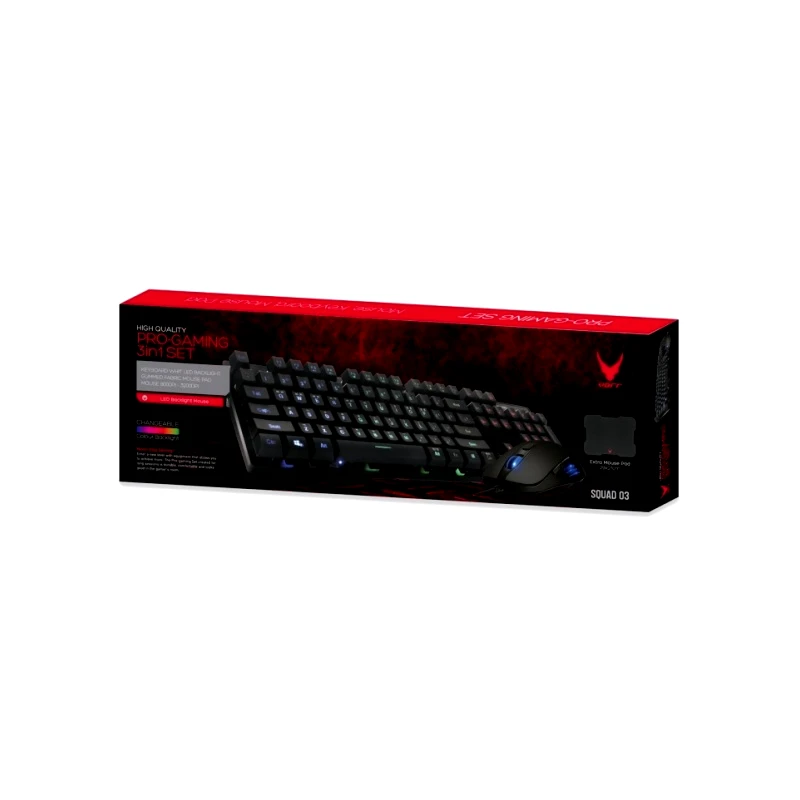 Omega Set Vsetkmp01 Varr Gaming Πληκτρολογιο Ποντικι (VSETKMP01)