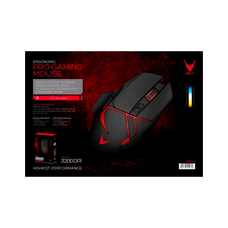 Omega Varr Gaming Mouse V-360 (OMO10227)