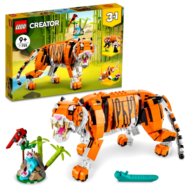 Lego LEGO Creator 3σε1 Μεγαλοπρεπής Τίγρης (31129)