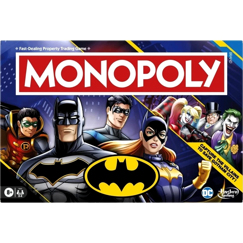 Monopoly Επιτραπέζιο Παιχνίδι Monopoly Batman (F9930)