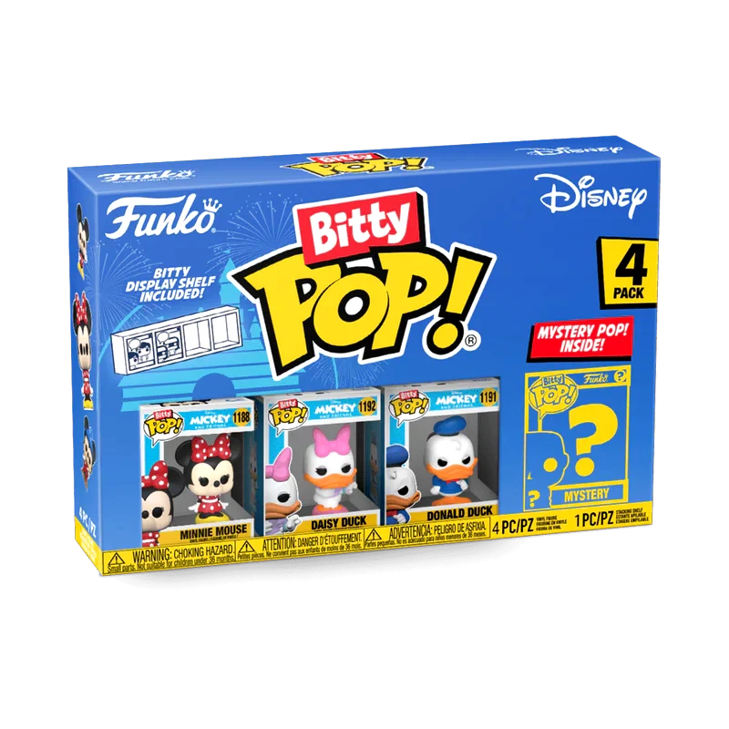 Funko Funko Pop! Bitty 4-Pack Disney Classic S1 Vinyl Figure Διάφορα Σχέδια - 1 τμχ (FBP76340)