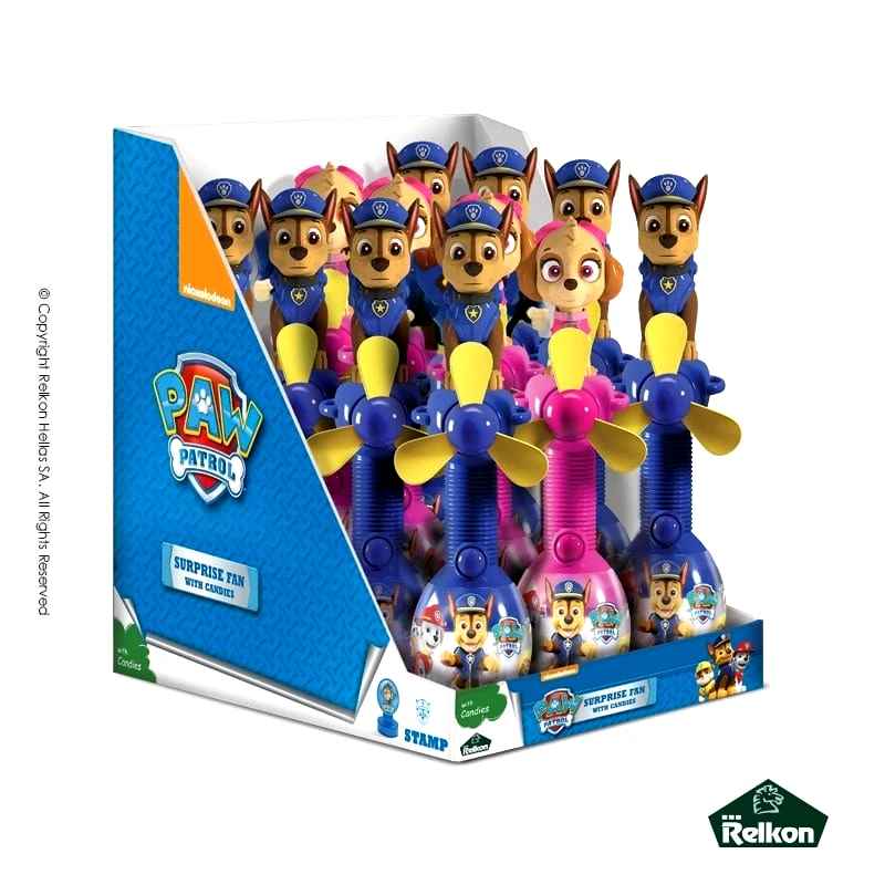 Relkon Relkon Relkon Paw Patrol Surprise Fan With 10G - Blue (64202)