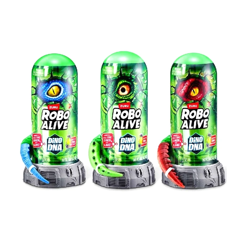 Zuru Robo Alive Dino DNA Δεινόσαυρος με Slime σε Κάψουλα 3 Σχέδια - 1 τμχ (11871139)