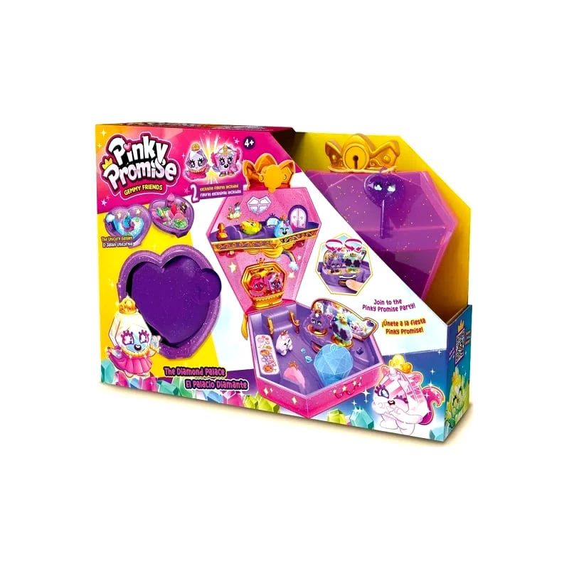 ΓΙΑΛΑΜΑΣ Δ.& ΣΙΑ ΕΕ Pinky Promise Διπλό Playset Διαμαντένιο Παλάτι (TGP00005)