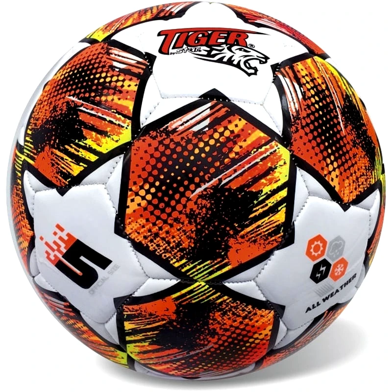 Star Toys Μπάλα Ποδοσφαίρου Match Line Stars Fluo Orange S.5 (35/834)