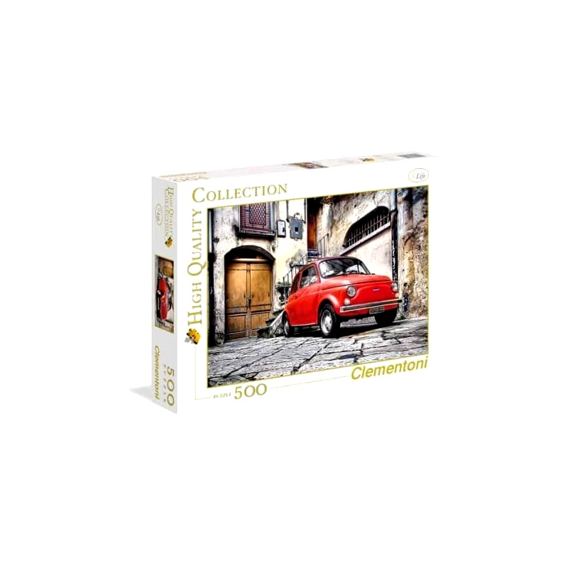 Clementoni Παζλ 500 Τμχ. Fiat 500 (1220-30575)