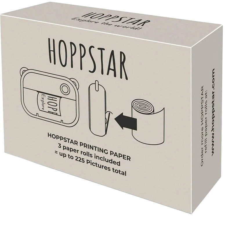 Hoppstar Hoppstar Θερμικά Ρολά 3 τμχ για Κάμερα Artist (76899)
