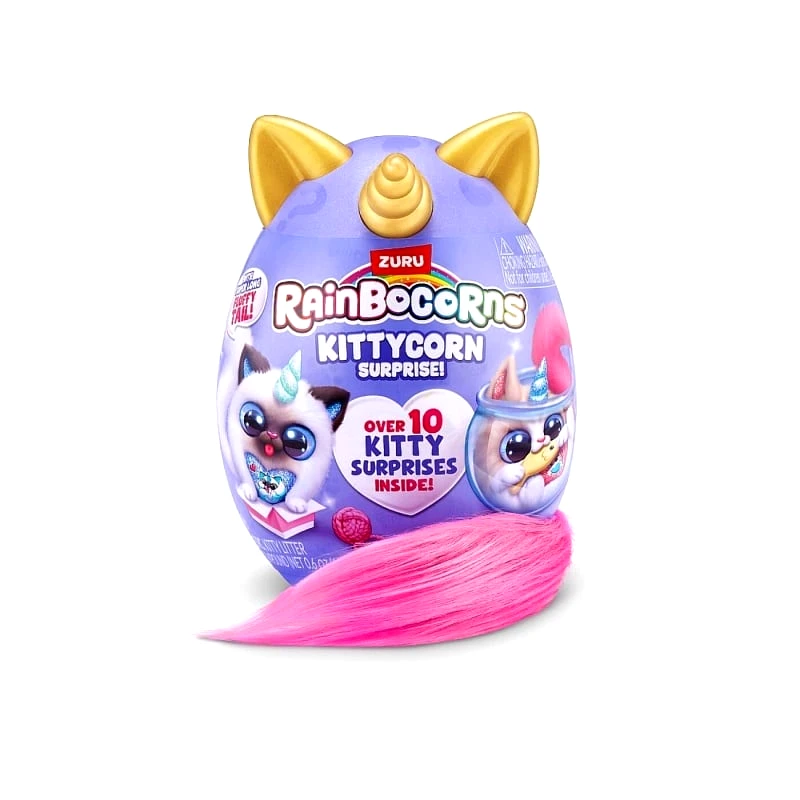 Rainbocorns Αυγό Rainbocorns Kittycorn Ουρά Series 3 7 Σχέδια - 1 τμχ (11892104)