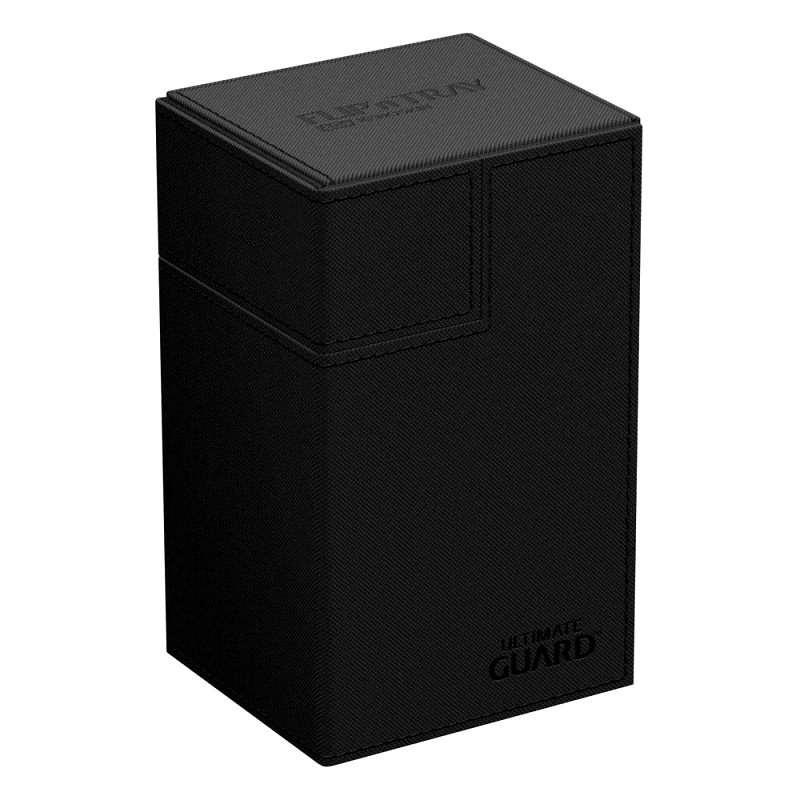 Ultimate Guard Ultimate Guard Flip 'N' Tray 80+ Xenoskin Monocolor Black (UGD011218)