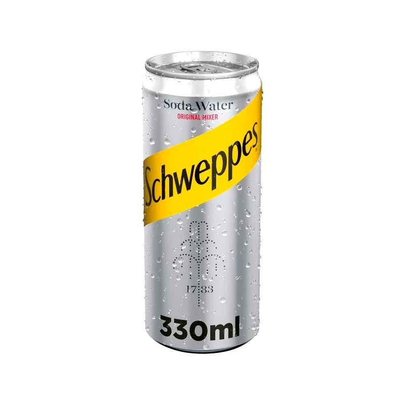 Schweppes Schweppes Soda Κουτι 330Ml (40)