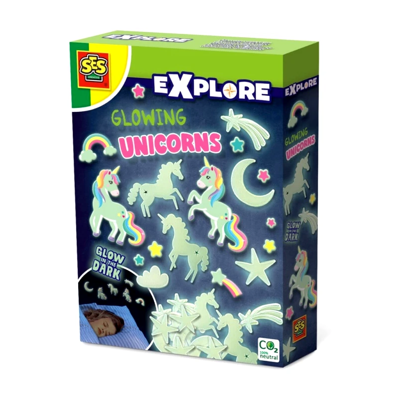 SES Creative Glowing Unicorns (SES-25128)