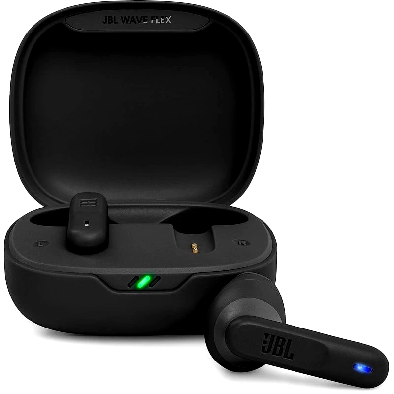 Just Baby Jbl Μαυρο Tune Wave Flex True Wireless In-Ear Headphones IP54 (JBL1049B)