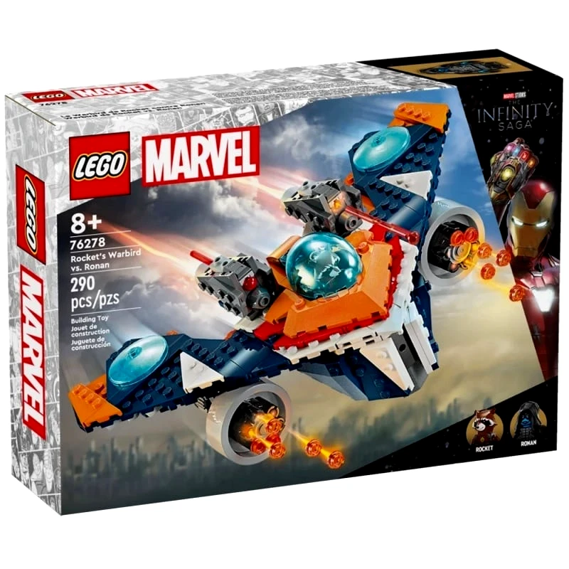 Lego Lego Marvel Rocket's Warbird Vs. Ronan (76278)