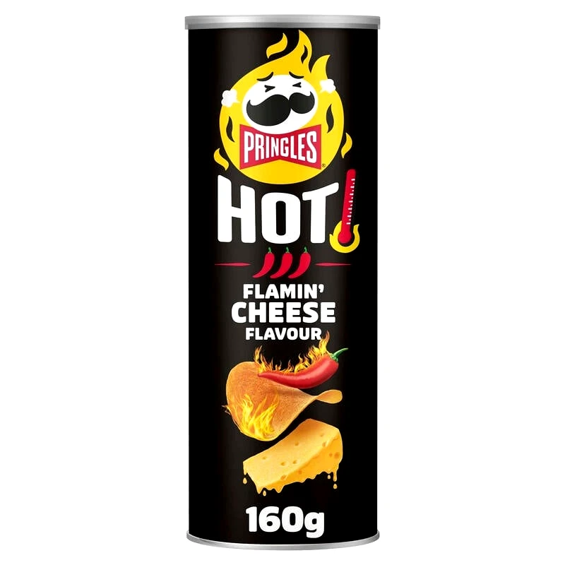Pringles Pringles Hot Flamin Cheese 160gr (004497)
