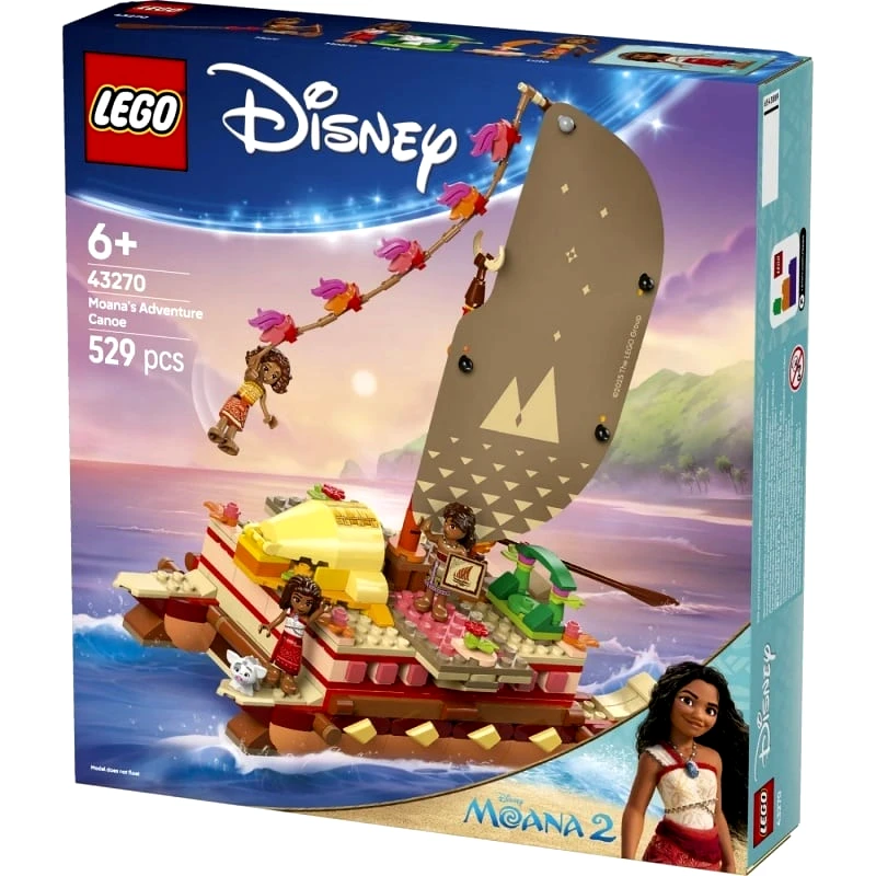Lego Lego Disney Princess Κανό Περιπέτειας Της Βαϊάνα (43270)