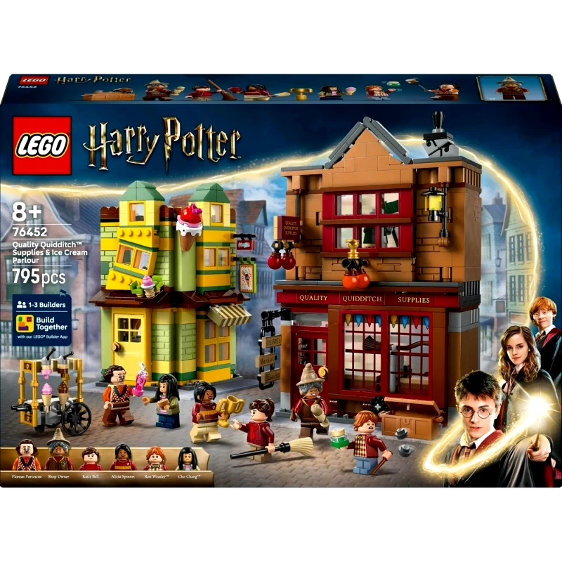 Lego Lego Harry Potter Ποιοτικός Εξοπλισμός Για Το Κουίντιτς & Κατάστημα Παγωτών (76452)