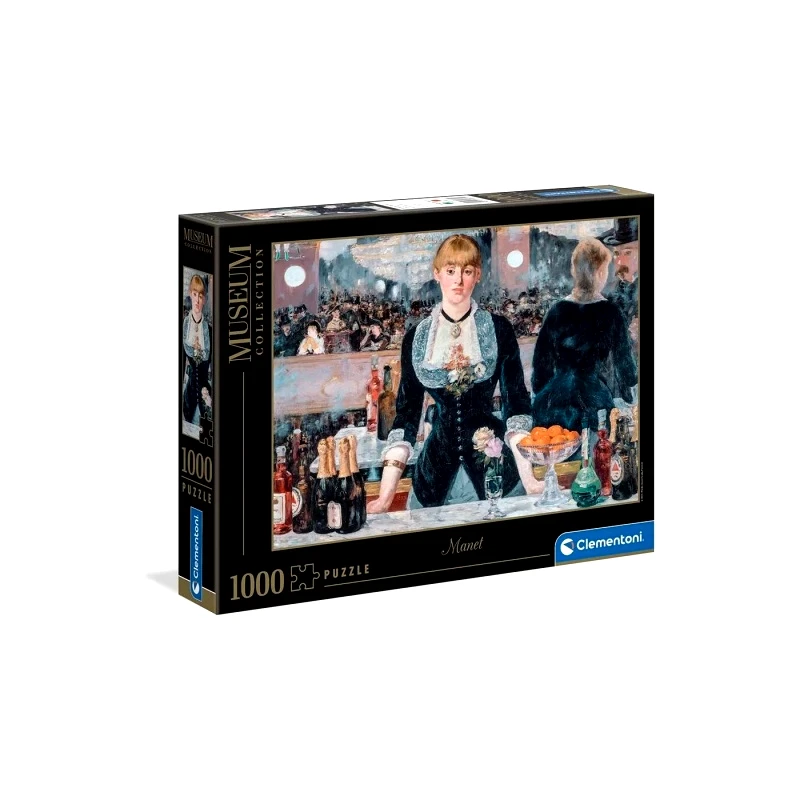 Clementoni Clementoni Παζλ Museum Collection Manet: Μπαρ Στο Φολί Μπερζέρ 1000 Τμχ (1260-39661)