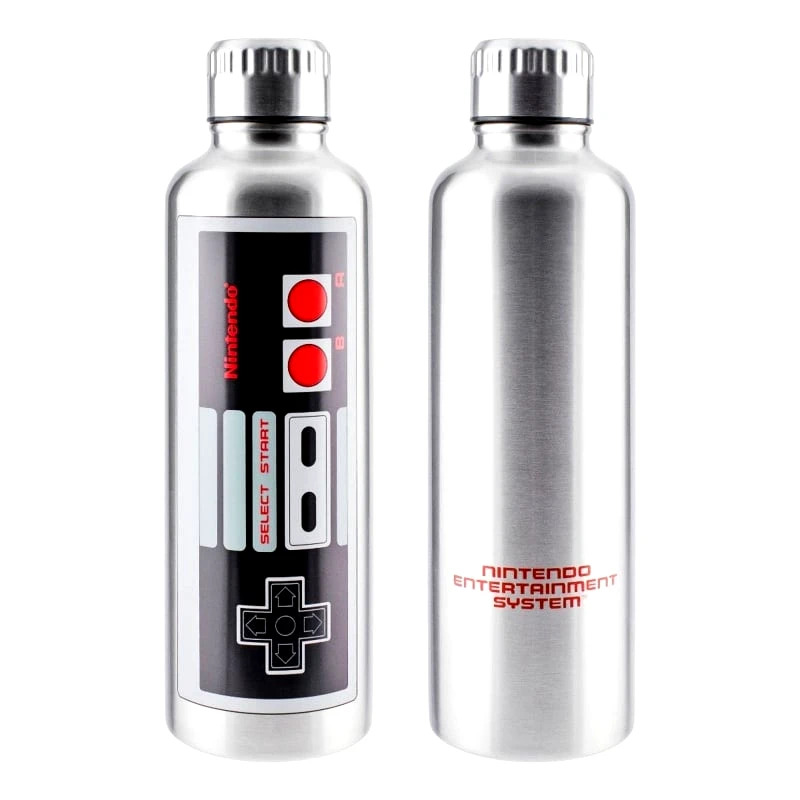 Paladone Paladone Nes Metal Water Bottle (500ml) (PP8479NN)