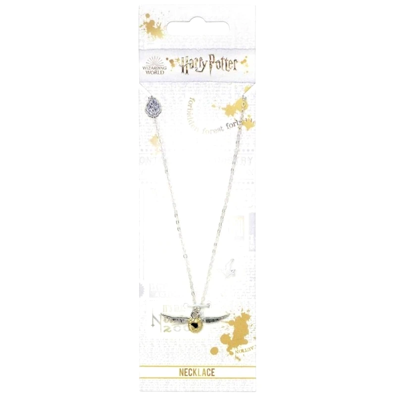 Harry Potter Golden Snitch Necklace (EWNX0004)