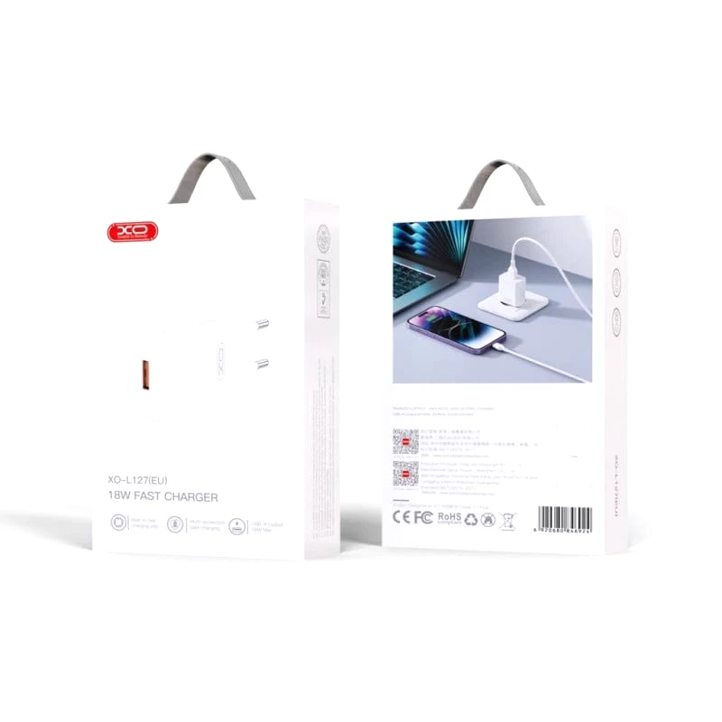 Maxlife Φορτιστής Xo L027 USB 3.0 QC18W Λευκός (XO1042)