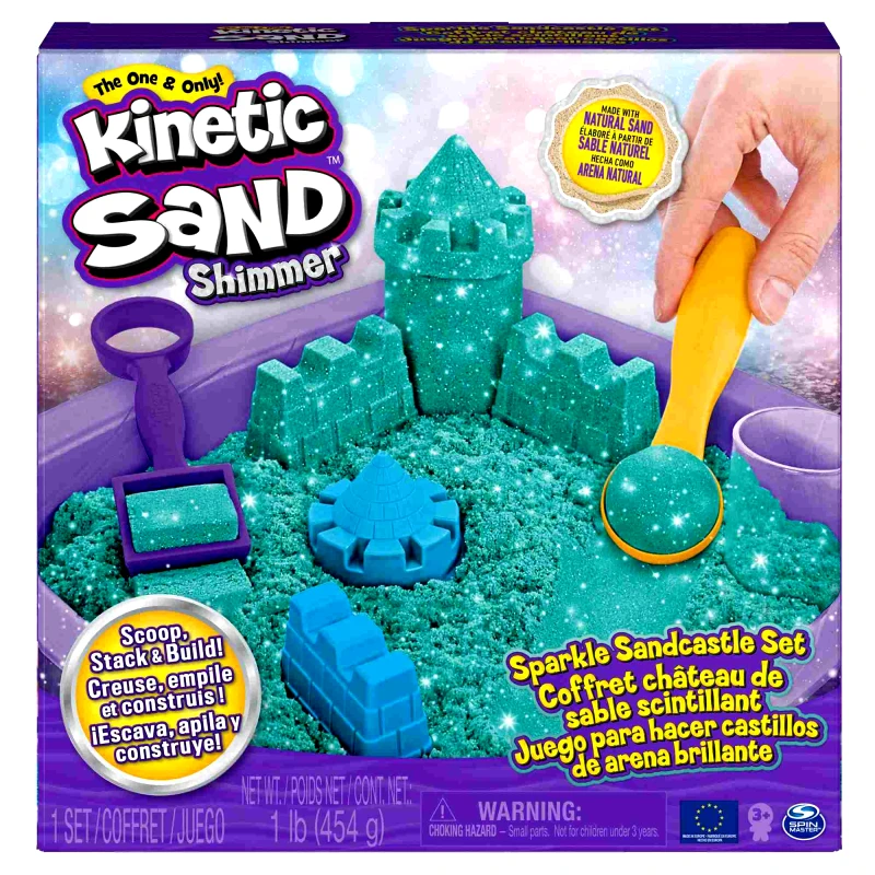 Kinetic Sand Kinetic Sand Γκλίτερ Πράσινο 6061828