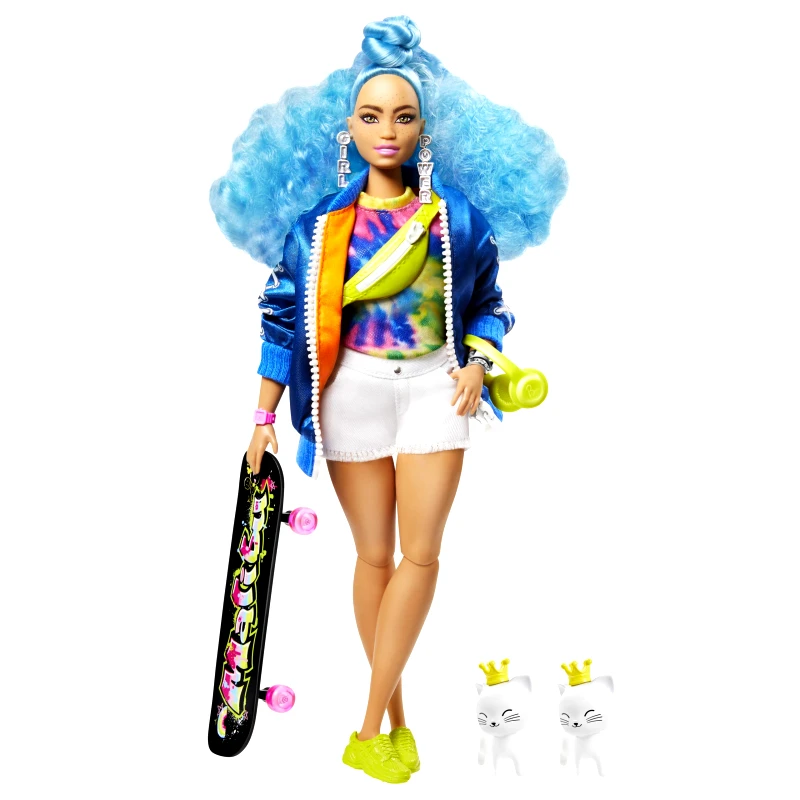 Barbie Barbie Extra Blue Curly Hair 4 GRN30