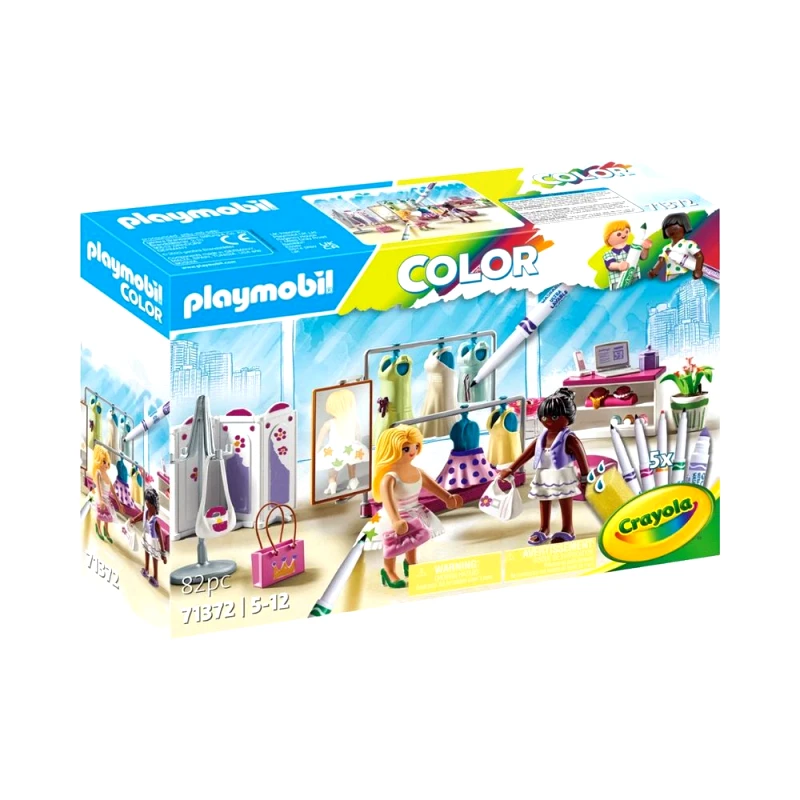 Crayola, Playmobil Playmobil Color - Παρασκηνια Σοου, 71372