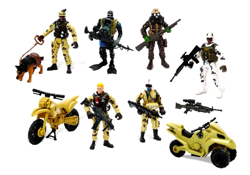 Invincible Heroes Invincible Heroes Σετ Φιγούρες και Οχήματα 2 Σχέδια