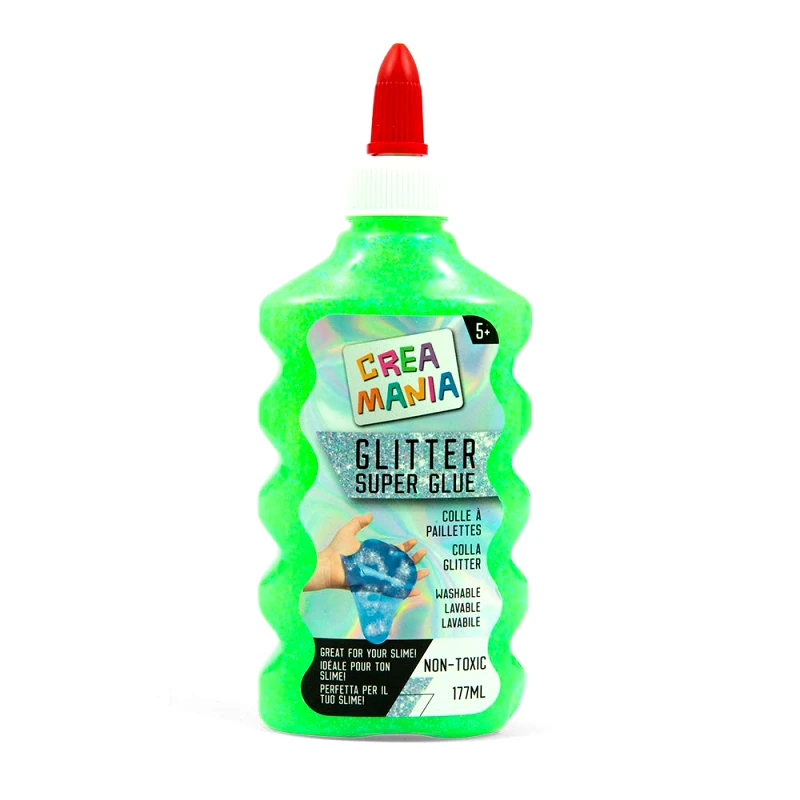 Creamania Creamania Κόλλα με Glitter Πράσινο 177ml 1τμχ PRG00829