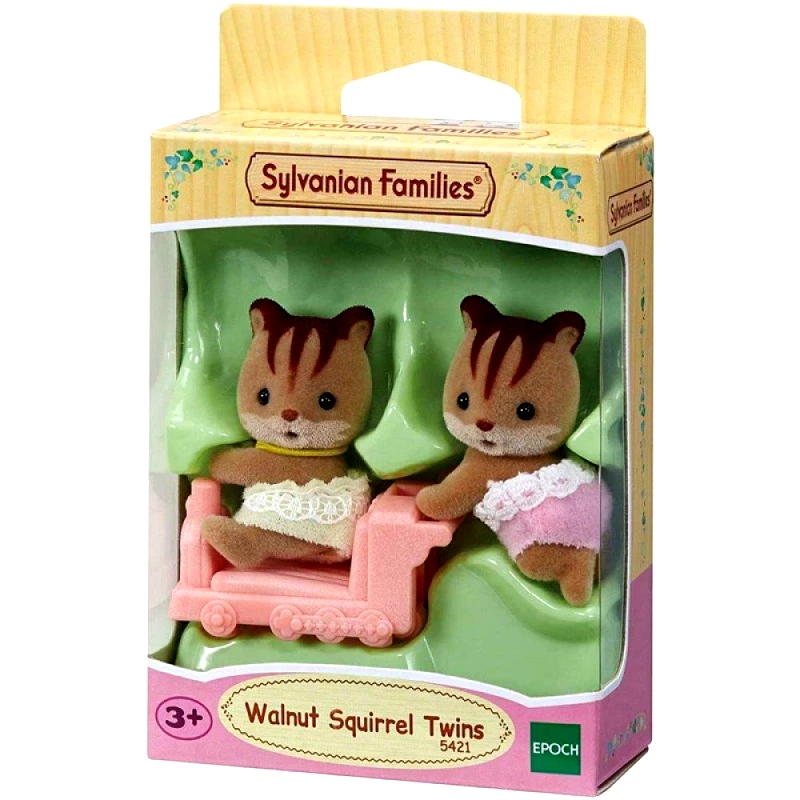 Sylvanian Families Sylvanian Families: Δίδυμα Μωρά Walnut Squirrel (5421)