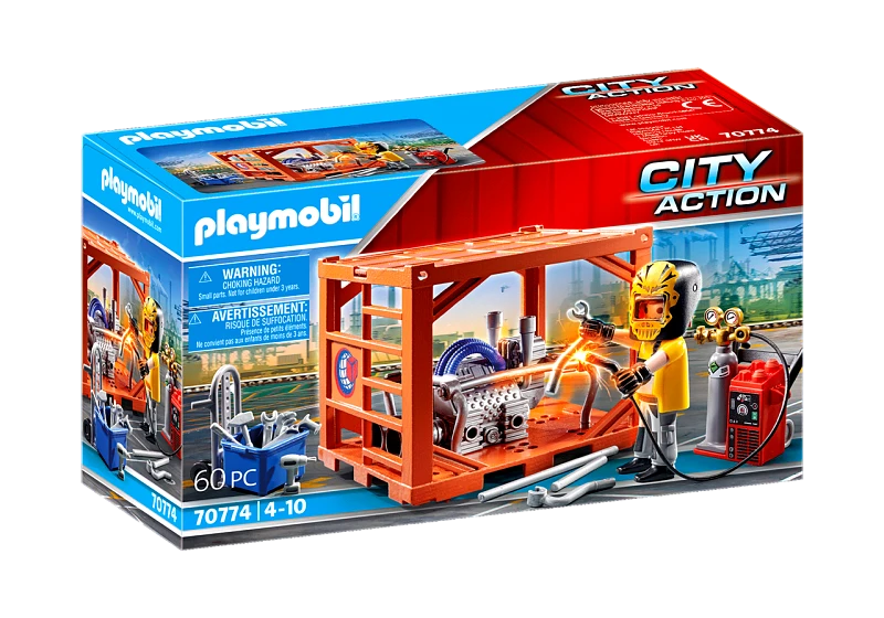 Playmobil, Playmobil City Action Playmobil City Action Κατασκευαστής container 70774
