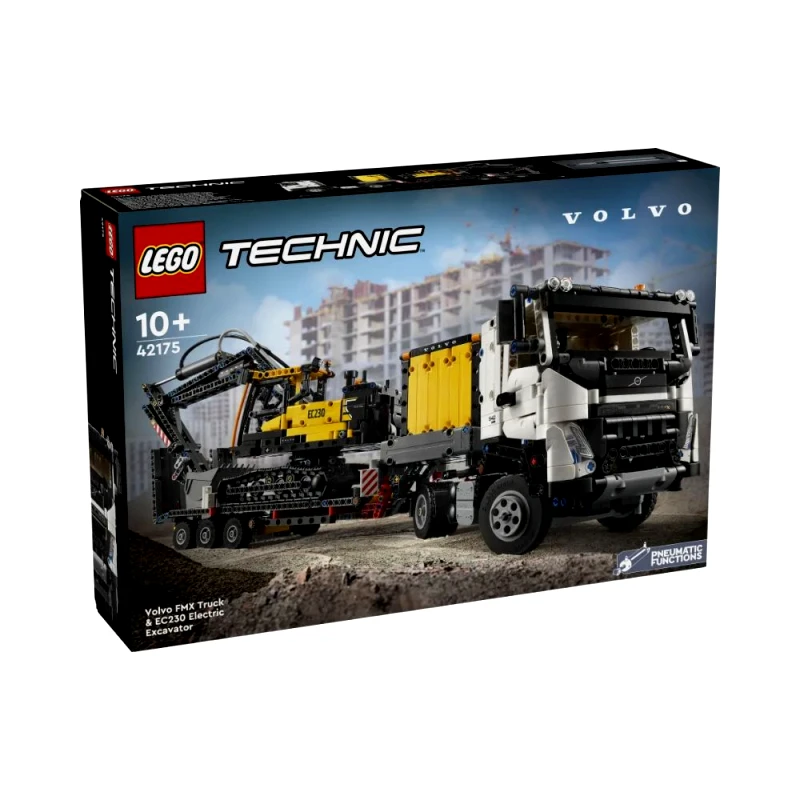 LEGO, LEGO Technic LEGO Technic Volvo FMX Truck &amp; EC230 Electric Excavator 42175