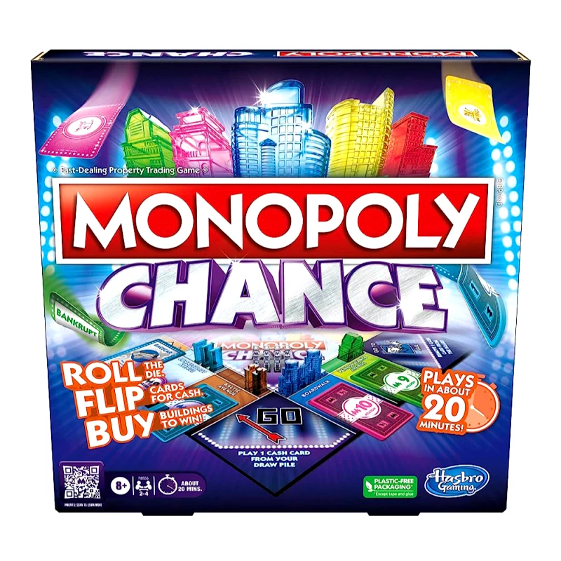 Monopoly, Hasbro Gaming Hasbro Monopoly Chance F8555