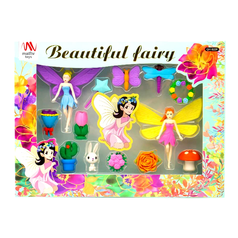 Mathv Toys Gift Eraser Collection: Beautiful Fairy