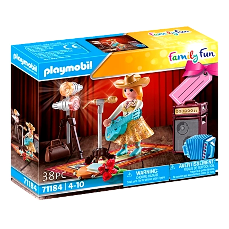 Playmobil Family Fun, Playmobil Playmobil - Family Fun Τραγουδίστρια Μουσικής, 71184