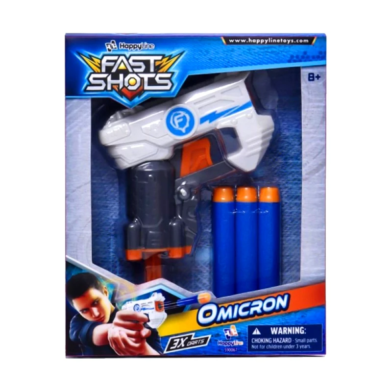 Just Toys Fast Shots - Dart Blaster Omicron, 590067