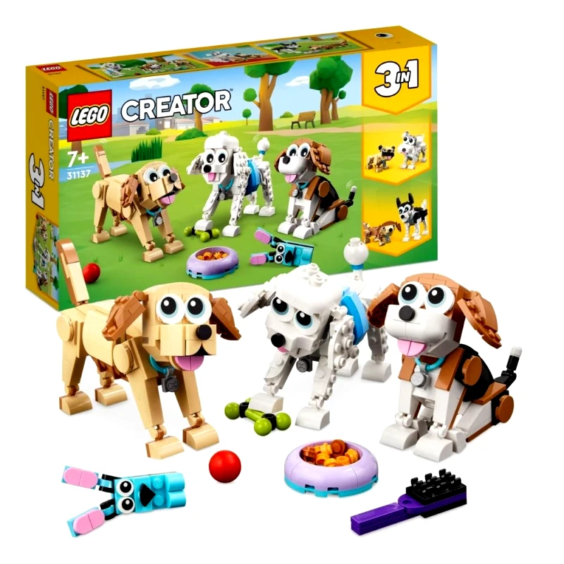 LEGO Creator, LEGO LEGO Creator 3 in 1 Αξιαγάπητοι Σκύλοι 31137