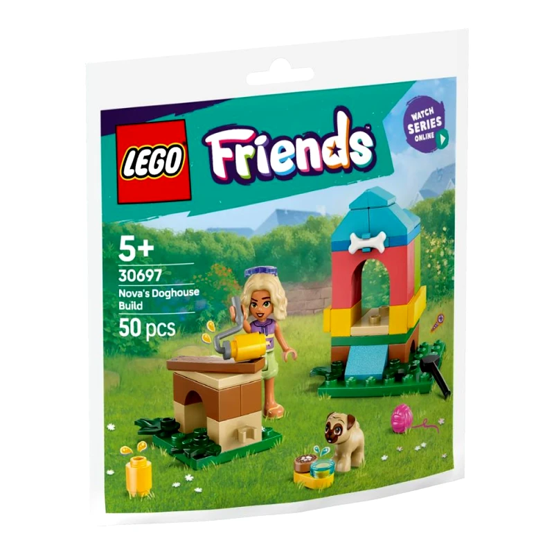 LEGO, LEGO Friends Lego Friends Nova's Doghouse Build 30697