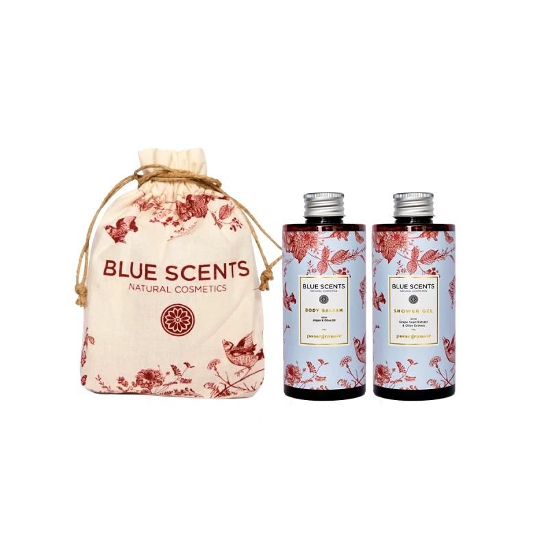 OEM Blue Scents Γυναικείο Σετ Δώρου με Άρωμα Ρόδι-Τεμάχια 2