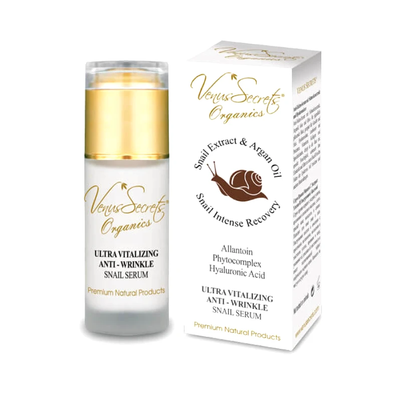 OEM Venus Secrets Αντιρυτιδικός Ορός με Βλέννη Σαλιγκαριού και Υαλουρονικό Οξύ(Anti-Wrinkle Ultra Vitalizing Snail Extract Serum with Hyaluronic Acid) 40m