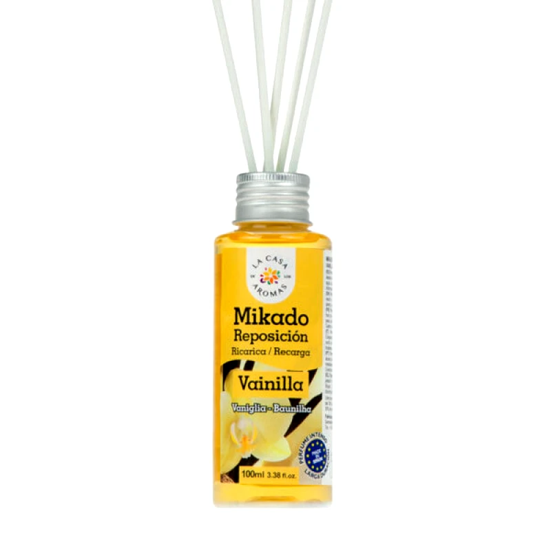 OEM La Casa De Los Aromas Αρωματικό χώρου με sticks Βανίλια 100ml